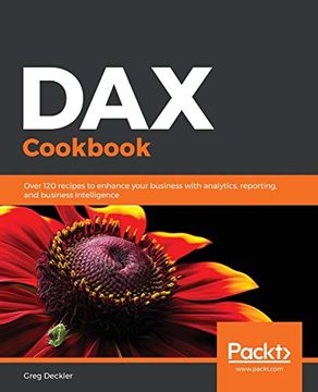 portada Dax Cookbook: Over 120 Recipes to Enhance Your Business With Analytics, Reporting, and Business Intelligence (en Inglés)