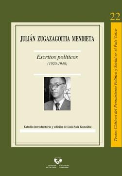portada Escritos Políticos (1920-1940). Julián Zugazagoitia