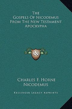portada the gospels of nicodemus from the new testament apocrypha (en Inglés)