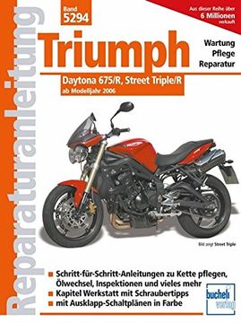 portada Triumph Daytona 675/R, Street Triple/R (en Alemán)