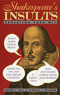 portada Shakespeare's Insults: Educating Your wit (en Inglés)