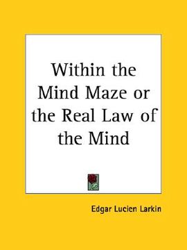 portada within the mind maze or the real law of the mind