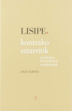 portada Kontrako Eztarritik (en Euskera)