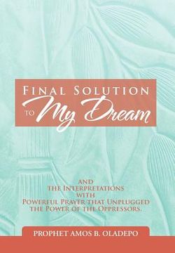 portada final solution to my dream (in English)