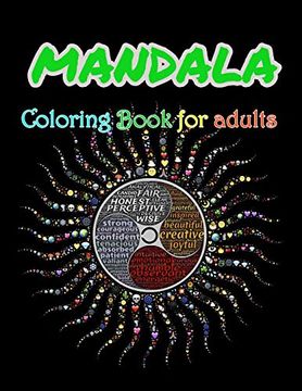 portada Mandala Coloring Book for Adults: Stress Relieving Mandala Designs for Adults Relaxation 