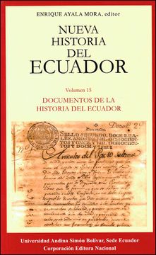 portada Nueva historia del Ecuador. Documentos de la historia del Ecuador