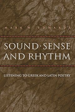 portada sound, sense, and rhythm: listening to greek and latin poetry (in English)