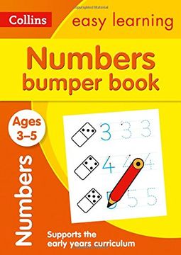 portada Collins Easy Learning Preschool - Numbers Bumper Book Ages 3-5 (en Inglés)