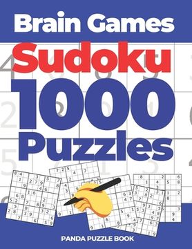 portada Brain Games Sudoku 1000 Puzzles: Logic Games for Adults - Mind Games Puzzle (en Inglés)