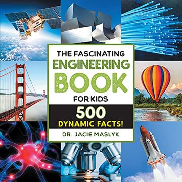 portada The Fascinating Engineering Book for Kids: 500 Dynamic Facts! (Fascinating Facts) (en Inglés)