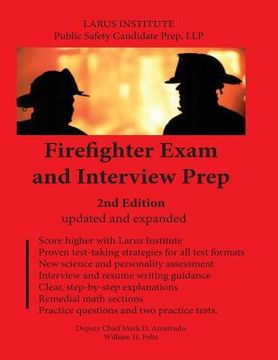 portada Firefighter Exam and Interview Prep: 2nd Edition (en Inglés)
