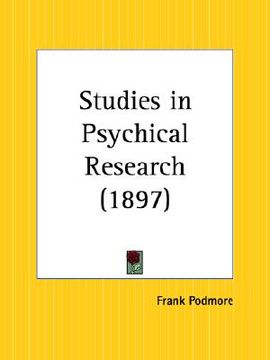 portada studies in psychical research (en Inglés)