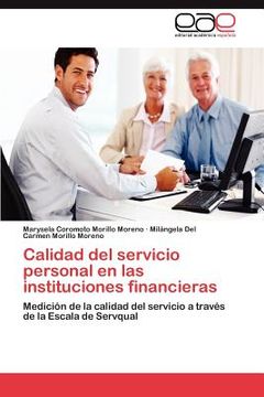 portada calidad del servicio personal en las instituciones financieras (in Spanish)