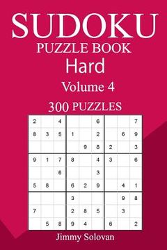 portada 300 Hard Sudoku Puzzle Book (en Inglés)