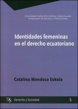 portada Identidades Femeninas en el Derecho Ecuatoriano