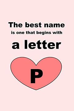 portada The Best Name is one That Begins With a Letter p 