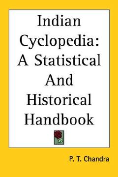 portada indian cyclopedia: a statistical and historical handbook (en Inglés)