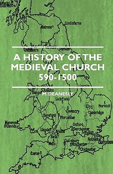 portada a history of the medieval church 590-1500 (en Inglés)
