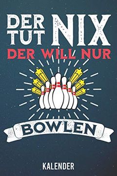 portada Kalender: 2020 a5 1 Woche 2 Seiten - 110 Seiten - der tut nix Bowling 