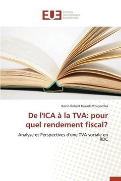 portada De L'ica à la Tva: Pour Quel Rendement Fiscal? (en Francés)