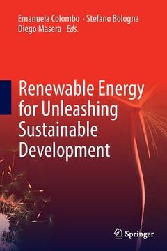 portada Renewable Energy for Unleashing Sustainable Development (en Inglés)