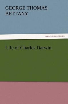 portada life of charles darwin (en Inglés)