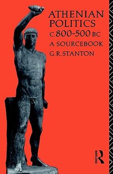 portada athenian politics c800-500 bc: a sourc (en Inglés)