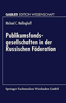 portada Publikumsfondsgesellschaften in der Russischen Föderation (in German)