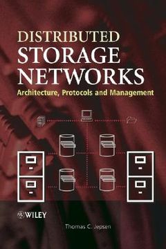 portada distributed storage networks: architecture, protocols and management (en Inglés)
