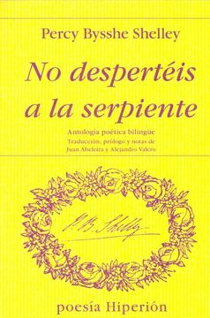 portada No Despertéis a la Serpiente: Antología Poética Bilingüe (Poesía Hiperión) (en Inglés)