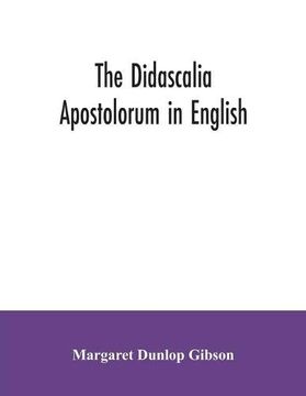 portada The Didascalia Apostolorum in English 