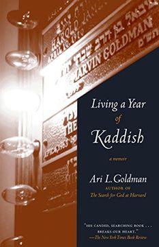 portada Living a Year of Kaddish (in English)