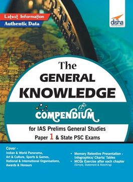 portada The General Knowledge Compendium for IAS Prelims General Studies Paper 1 & State PSC Exams (en Inglés)