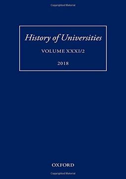 portada History of Universities: Volume Xxxi (en Inglés)