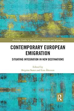 portada Contemporary European Emigration (Routledge Studies in Development, Mobilities and Migration) (en Inglés)