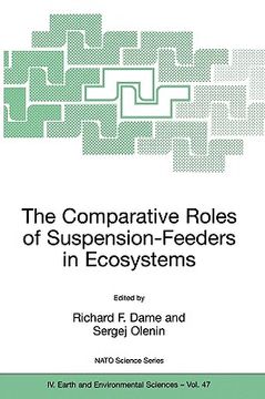 portada the comparative roles of suspension-feeders in ecosystems: proceedings of the nato advanced research workshop on the comparative roles of suspension-f