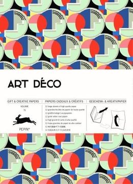 portada Art Deco: Gift & Creative Paper Book Vol. 75 (Gift & Creative Papers) (en Inglés)