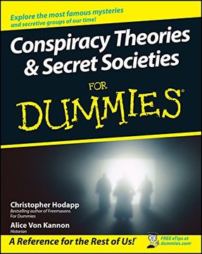 portada Conspiracy Theories and Secret Societies for Dummies (en Inglés)