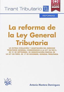 portada La Reforma de la ley General Tributaria (Reformas Tirant Tributario)
