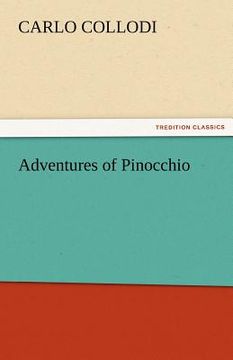 portada adventures of pinocchio (en Inglés)