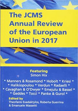 portada The Jcms Annual Review of the European Union in 2017 (en Inglés)