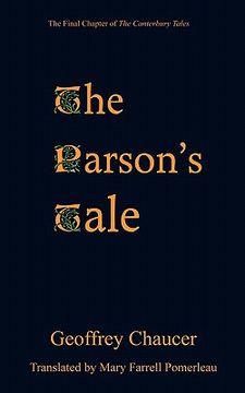 portada the parson's tale (in English)