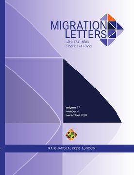 portada Migration Letters, Volume 17 Number 6 (2020) (en Inglés)