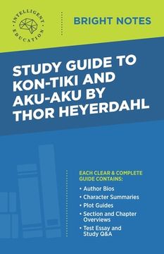 portada Study Guide to Kon-Tiki and Aku-Aku by Thor Heyerdahl