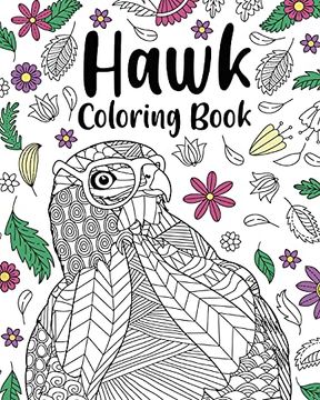 portada Hawk Coloring Book (en Inglés)