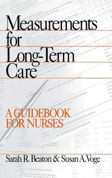 portada measurements for long-term care: a guid for nurses (en Inglés)