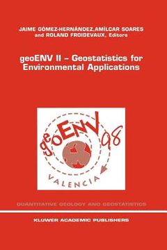portada geoenv ii - geostatistics for environmental applications