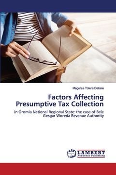 portada Factors Affecting Presumptive Tax Collection (en Inglés)