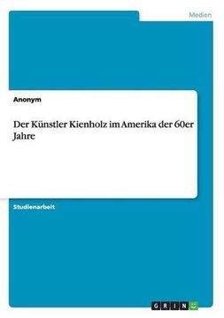 portada Der Künstler Kienholz im Amerika der 60er Jahre (German Edition)