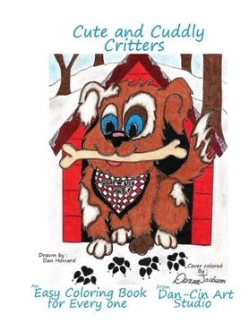 portada Cute & Cuddly Critters An Easy Coloring Book For Everyone